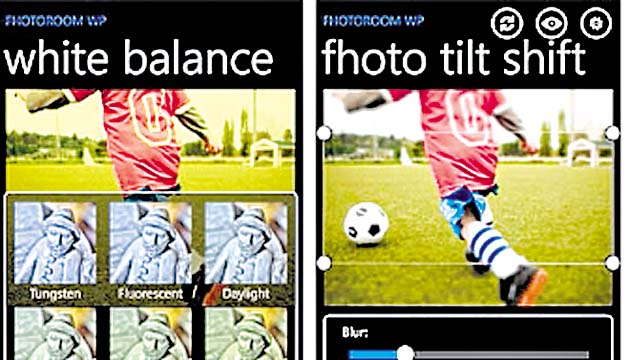 Fhotoroom: Suma más de millón y medio de descargas. Es una red de intercambio de fotos y editor profesional, también brinda apoyo a la cámara fotográfica del teléfono celular.