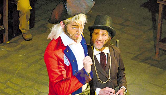 Otra escena del exitoso musical.