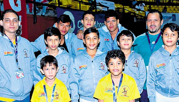4. El equipo de Herrera fue uno de los más destacados dentro del evento.