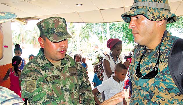 También hubo conversaciones de tópicos de seguridad binacional.