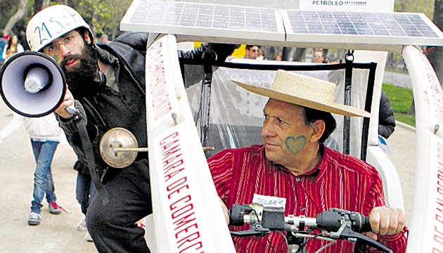 Buscan mejorar el mundo.(EFE)