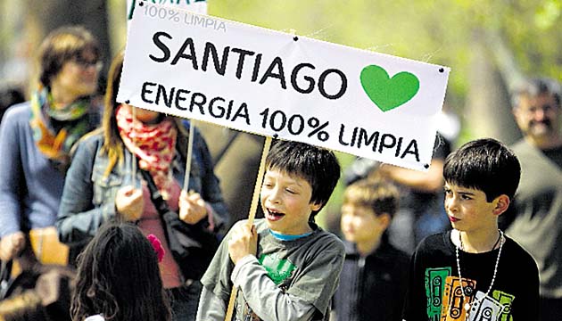 Los niños chilenos hacen sentir su voz.(EFE)