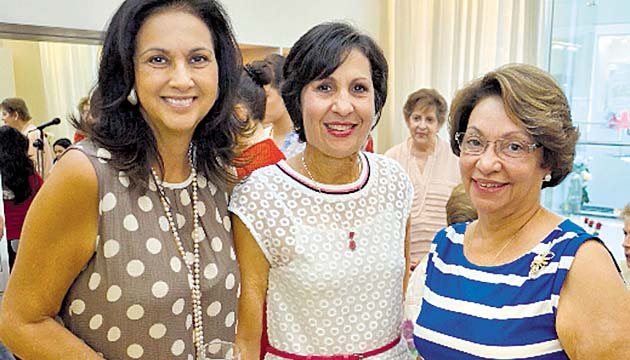 3. Susy Toledano, Mariana García y Betsy Tatcher.