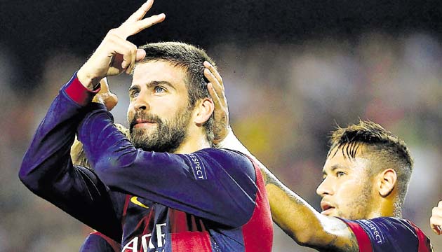 El futbolista Gerard Piqué ha mostrado su apoyo a la consulta de Cataluña.(EFE)