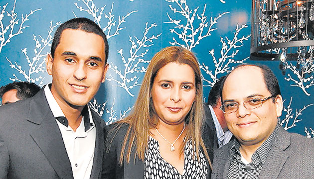 3. Aquiles Aguirre, Norelys Aguirre y Rolando Núñez.