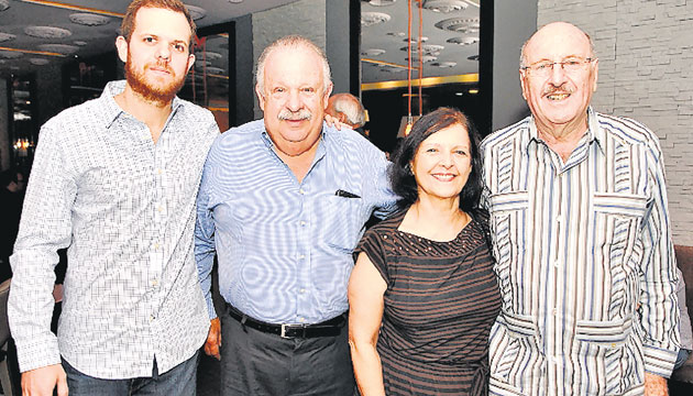 4. Rafael García Jr, Rafael García, Isabel Ochoa, Enrique Gajardo.