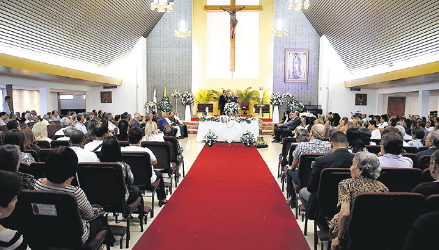 Se realizó en la Iglesia de Nuestra Señora de Guadalupe en calle 50.