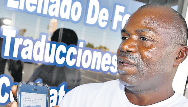 Wilfred Smallwood es hermano del enfermo de ébola.(AP)