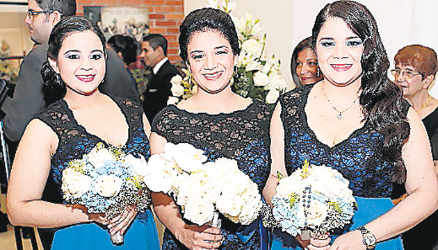 8. Valeria Escalona, Mariana Escalona y María Escalona.