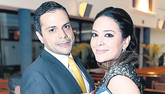 11. Jordán Newell y Karina Zambrano.