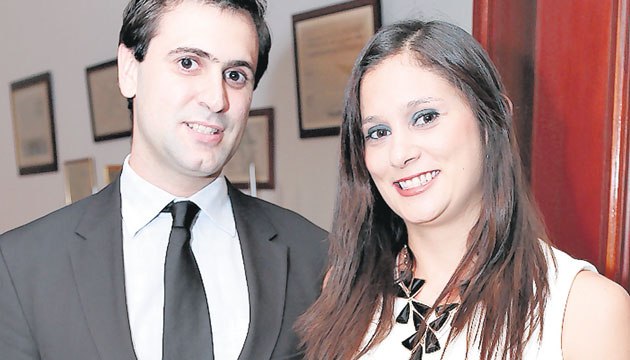 4. François Vidal y Carolina Rodríguez.