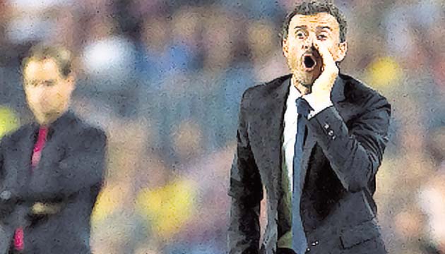 Luis Enrique asegura que ya tenía previsto hacer esas sustituciones