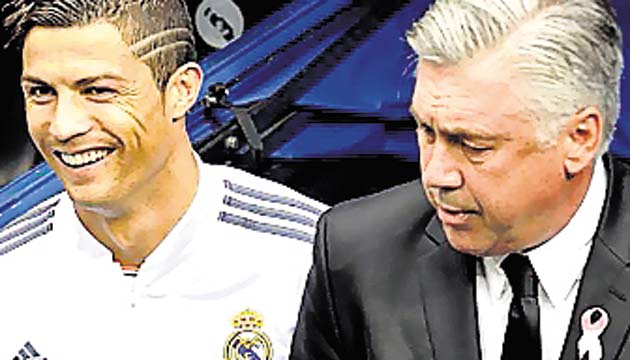 Ancelotti no ve a Messi a la altura de Cristiano por el Balón de Oro