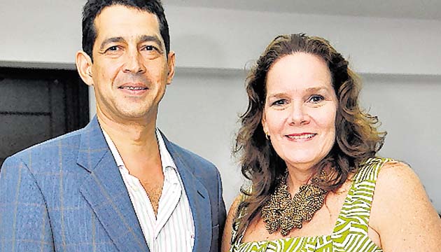 4. José Ignacio Salazar y Catarina Reichert.