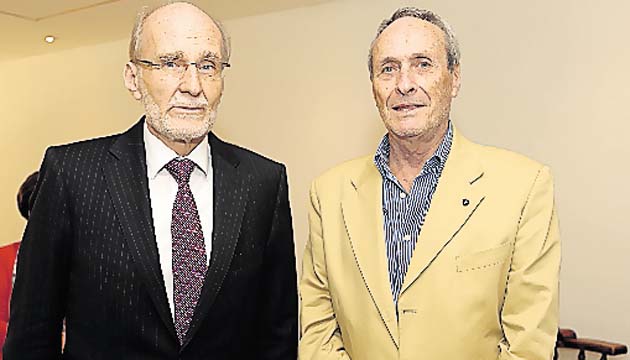 2. Hermann Sausen y Giovanni Fiorentino.