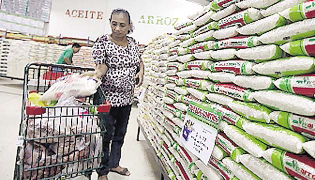 Explican el aumentó en los precios de la canasta básica familiar (CBF)