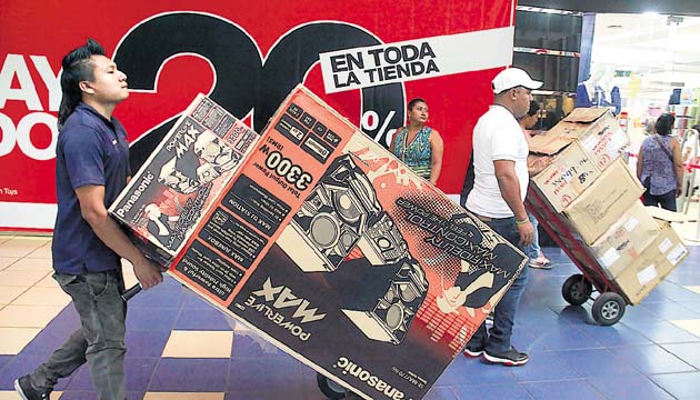 Aparatos electrónicos fueron el mayor ahorro.(Alcides Rodriguez)