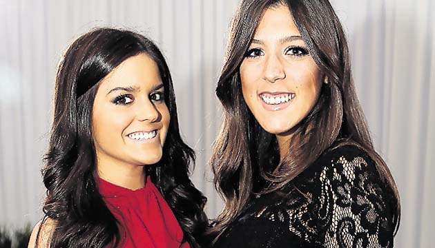 4. Rafaella Alemán y Gianna Levy.