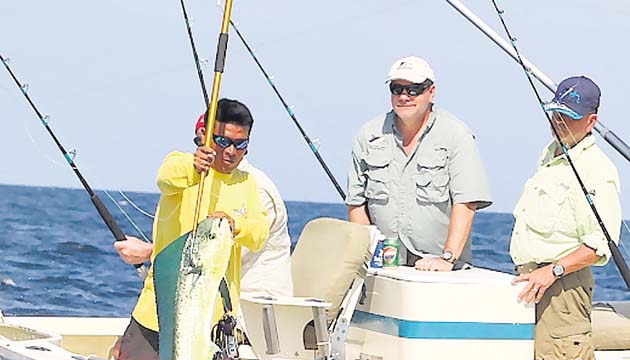 5. Las condiciones climáticas favorecieron la actividad. (Guy Harvey)