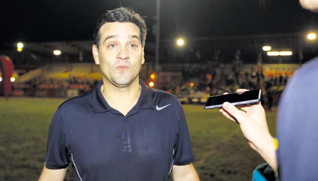 Roberto Roy, entrenador en jefe y responsable mayor del éxito azul y oro.