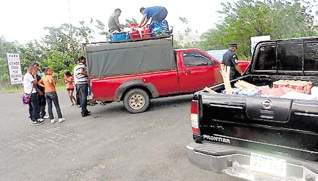Varios conductores estaban molestos por el operativo
