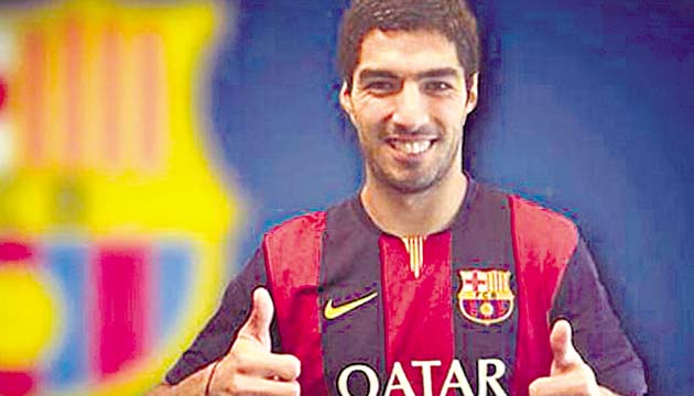 Flamante contratación. El 11 de julio de 2014, el Barçelona anunció oficialmente el fichaje de Luis Suárez. El club blaugrana pagó al Liverpool cerca de 109 millones de dólares por el goleador uruguayo.