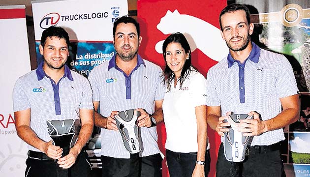 5. De izq. a dcha: Rubén Puerta, Fernando Gómez y Juan J. Villanueva.