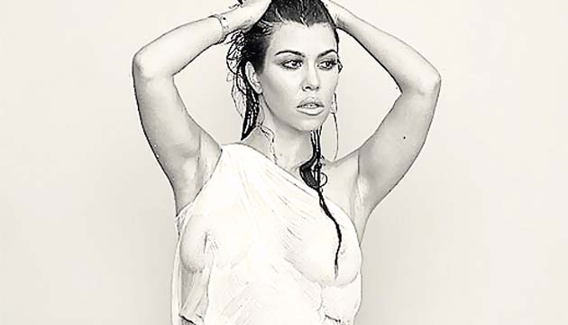 Kourtney espera su tercer hijo.
