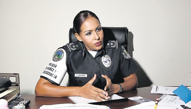 “La prevención escolar evita el pandillerismo”, Cinthia Meneses.(Víctor Arosemena )