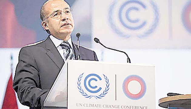 Calderón destacó el compromiso de América Latina