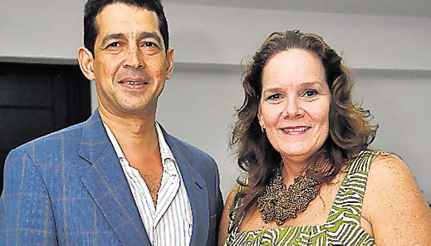 3. José Ignacio Salazar y Catarina Reichert.