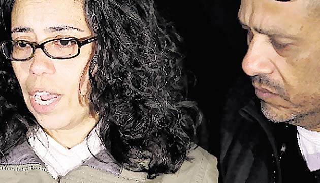 Lucy Ramos, tía de policía caído.(AP)
