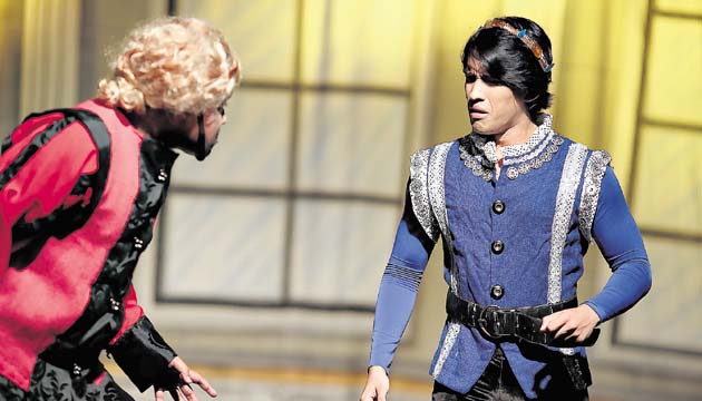 El ambicioso chambelán y el príncipe Joseph.