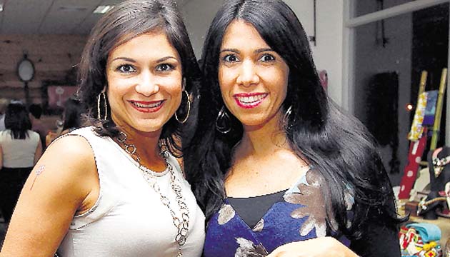 7. Edda González y Liliana Angelucci.