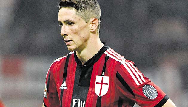‘Buena suerte’, desea el AC Milan al atacante Fernando Torres