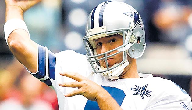 Romo fue el “quarterback” más eficiente de la liga esta temporada.(Archivo)