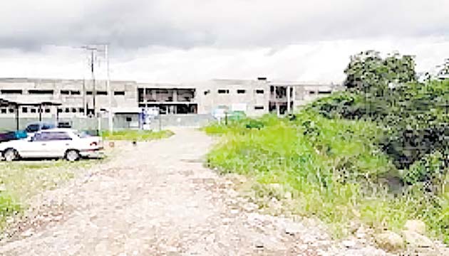 Así está actualmente el hospital de Bugaba.(José Vásquez)