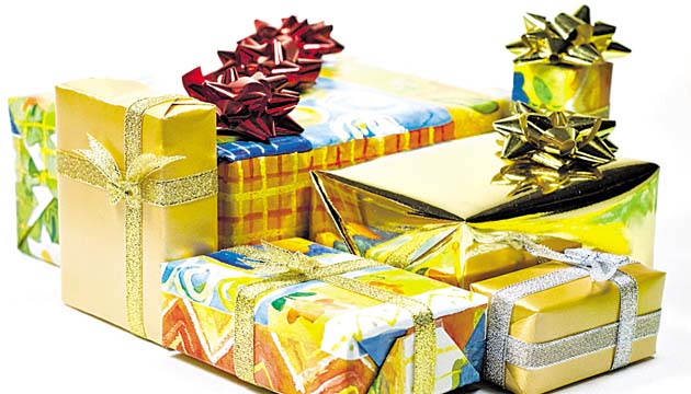 Los regalos son más atractivos.