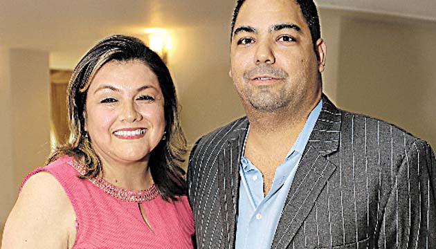 7. Patricia Puentes y Pierre Cruz.