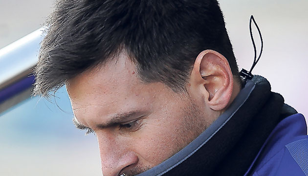 Los números de Messi fuera del Camp Nou no asustan.(AP)