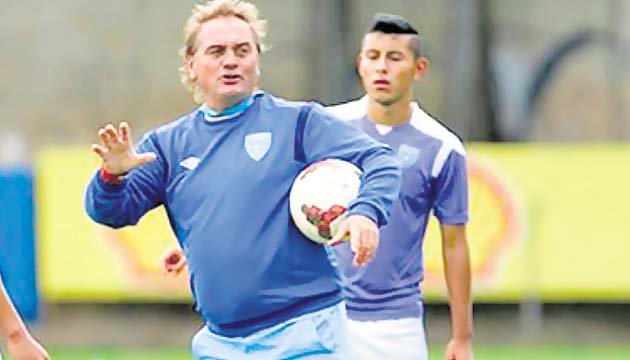 Carlos Ruiz, técnico de la Sub-20 de Guatemala.(Cortesía Concacaf)