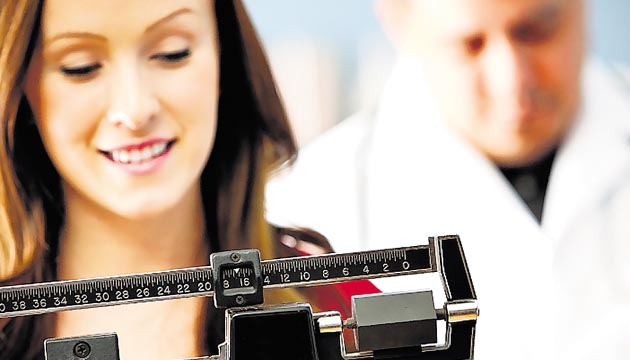 Para mantener el peso se debe comer balanceado.()