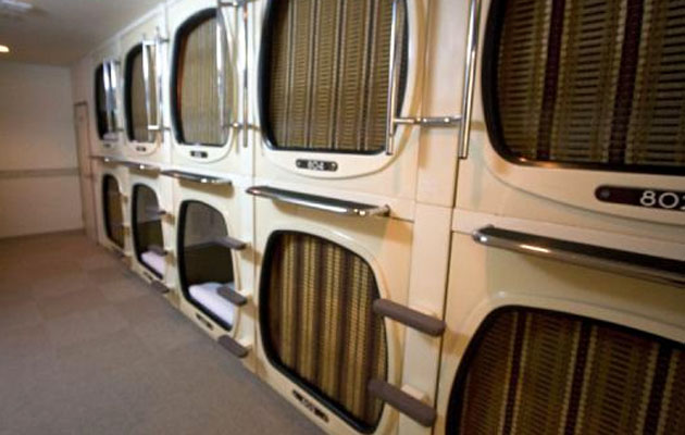 Capsule Hotel, foto TravelAdventures.org