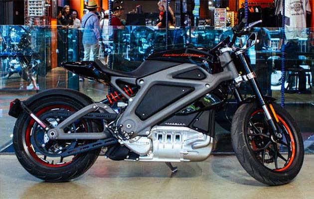 Livewire, moto eléctrica a pruebas por Harley Davidson, foto: Facebook