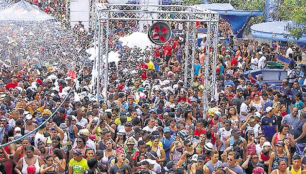 No se cabía en el lugar de los culecos.