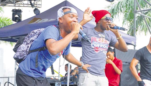 El reggae volvió a reinar en la tarima principal.