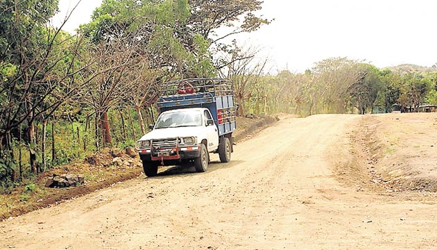 Tres corregimientos están comunicados por caminos de tierra.(FOTO José Manuel Adames )