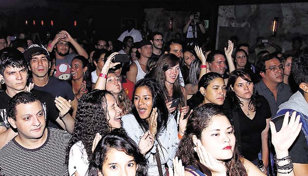 El público gozó de las presentaciones de las bandas.(Marly Domínguez)