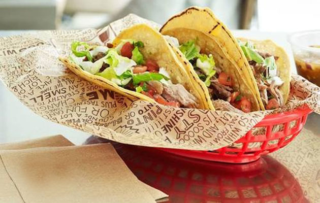 Taco de Chipotle foto de su página web