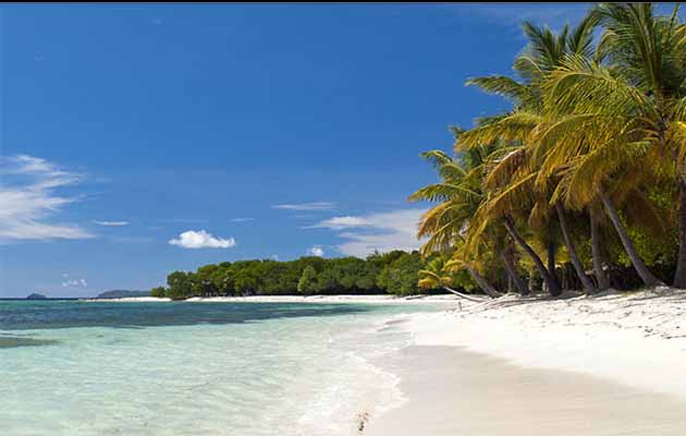 Playa de Mustique, foto de la página oficial Mustique-island.org